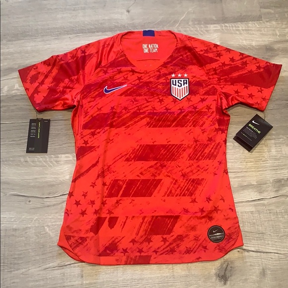 red usa soccer jersey